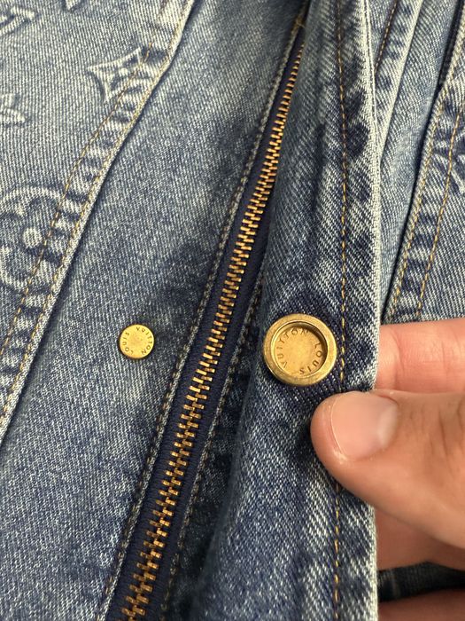 Compleu blugi/denim Louis Vuitton  Carpenter Premium colectie noua