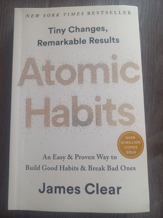 Atomic Habits (Атомные привычки) книга на английском
