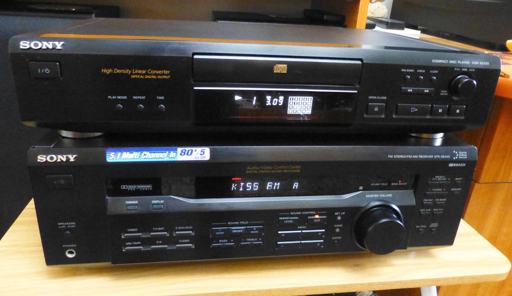 Receiver 5.1 si CD player Sony