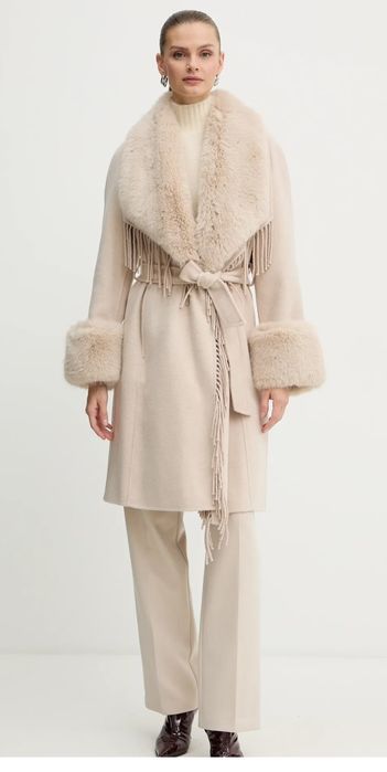 Палто с вълна Guess Marciano размер XS