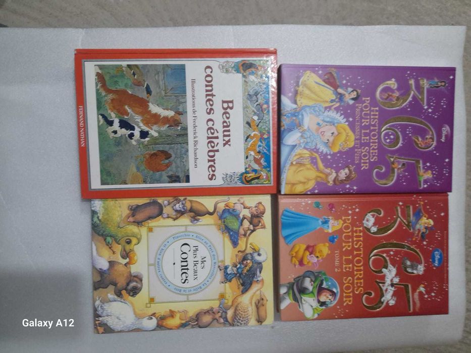 Carti povesti ilustrate, enciclopedii tineret , romane, limba franceza