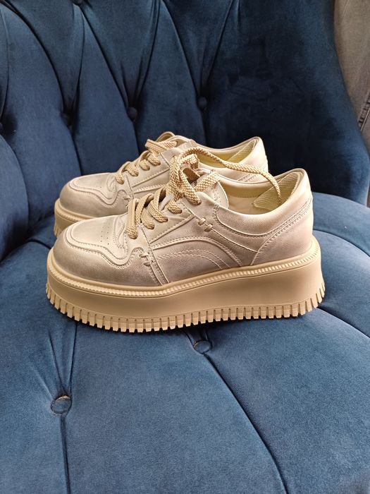 Ботинки кожаные женские