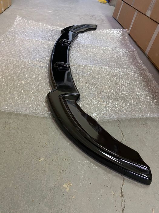 Преден лип спойлер за БМВ Е46 М тех 2 / Bmw e46 Lip Spoiler M tech 2 / добавка за предна броня / нож