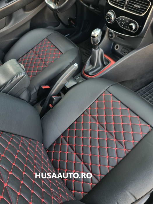 MODEL JT Huse scaun auto piele ecologica  set complet