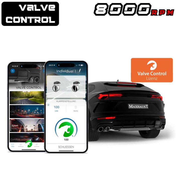 ПРОМО! Хибридни и Електромобили Active Sound Maxhaust V8 спортен звук