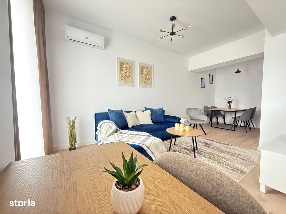 2 camere premium de inchiriat in First Estates Pipera | Mobilat comple — fotografia 1