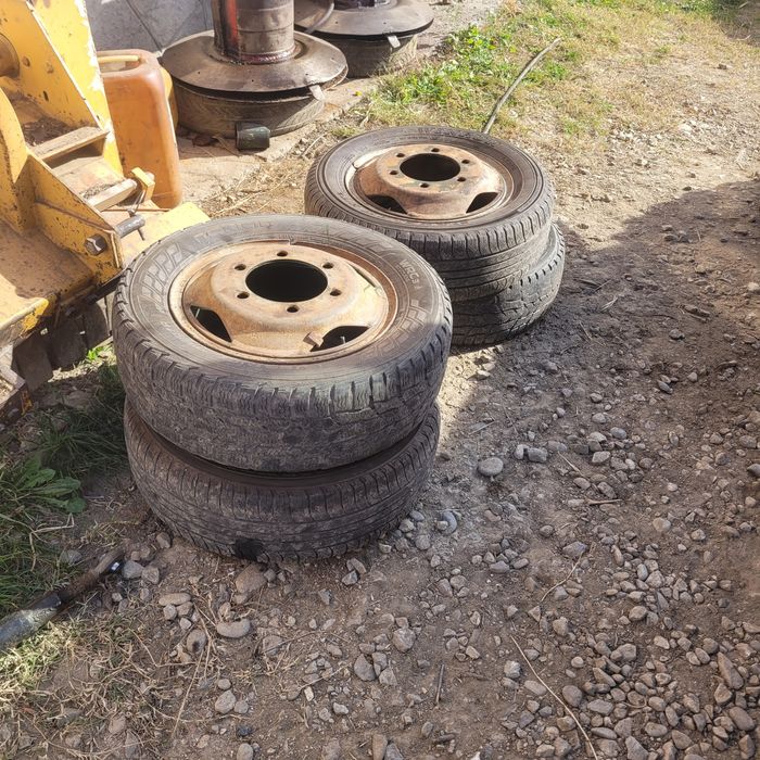 Jante greutate,pentru axa dubla 6x20.5x161.