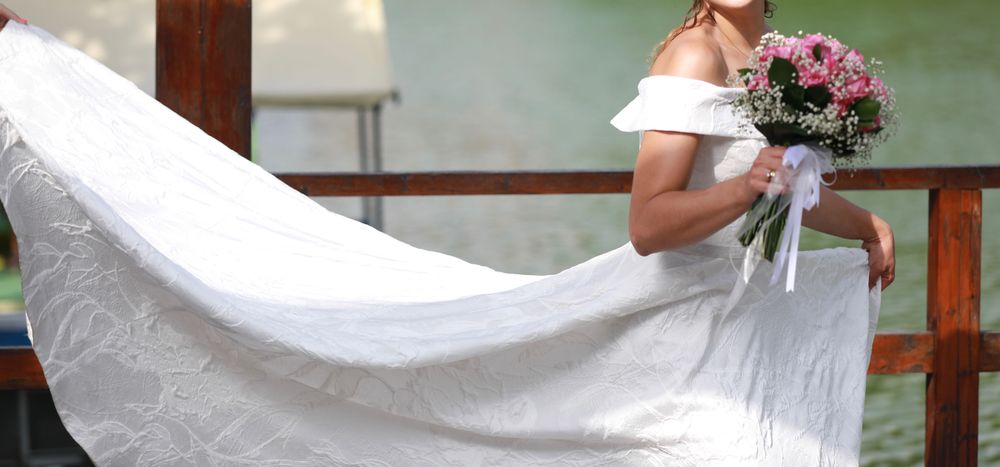 Свадебное платье б/у