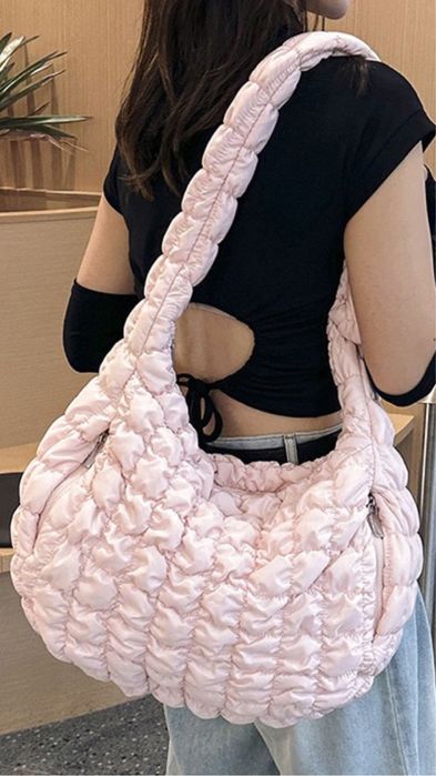 Сумка «облако» через плечо