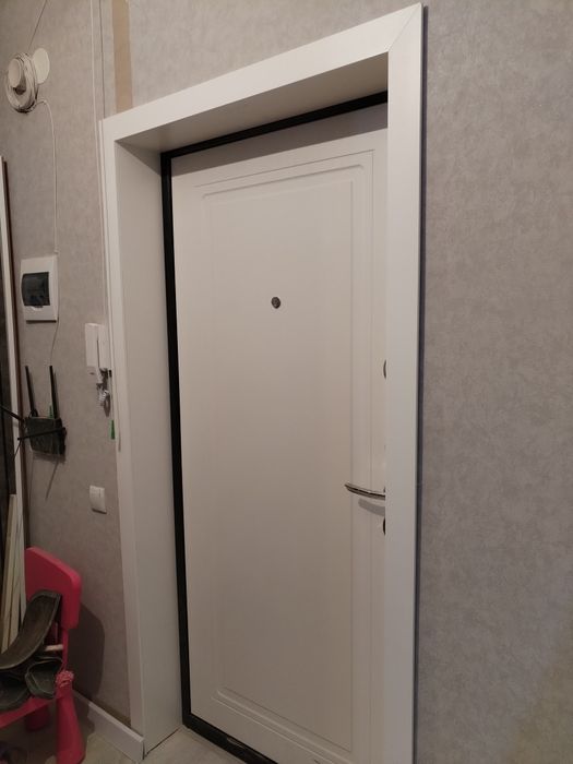 Есік орнату,  Установка дверей