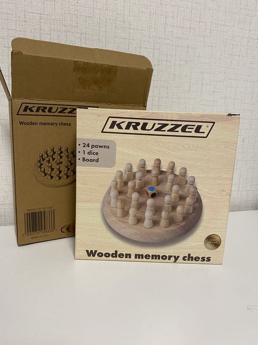 Дървен мемори шах Kruzzel  26251