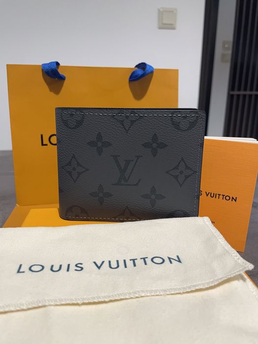 Louis Vuitton Wallet Monogram Eclipse Reverse