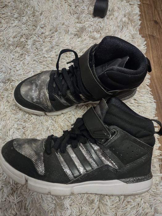 Adidas înalți argintiu, 38