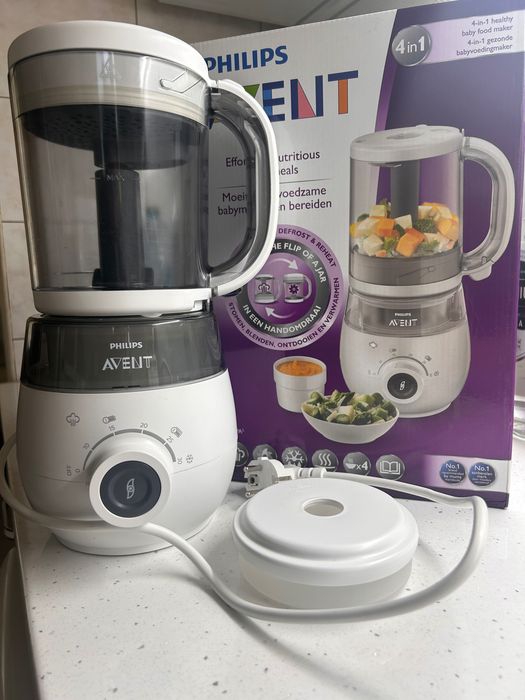 Уред за готвене на пара 4 в 1 Philips Avent