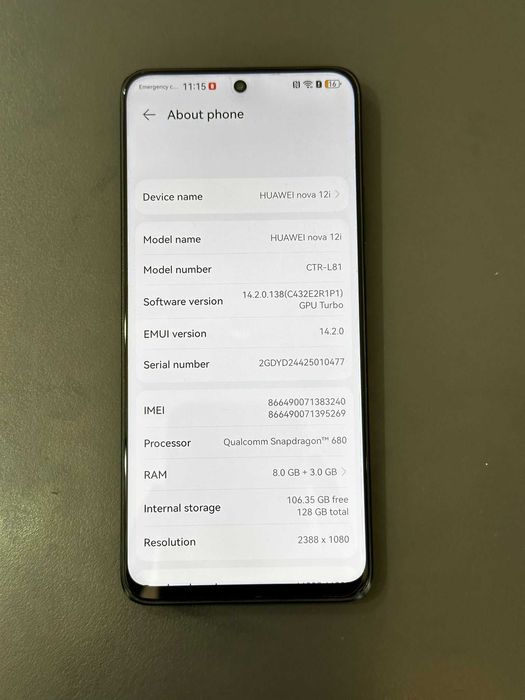 Huawei Nova 12i 8/128GB