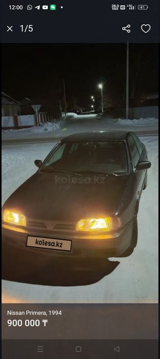 Ниссан примера седан