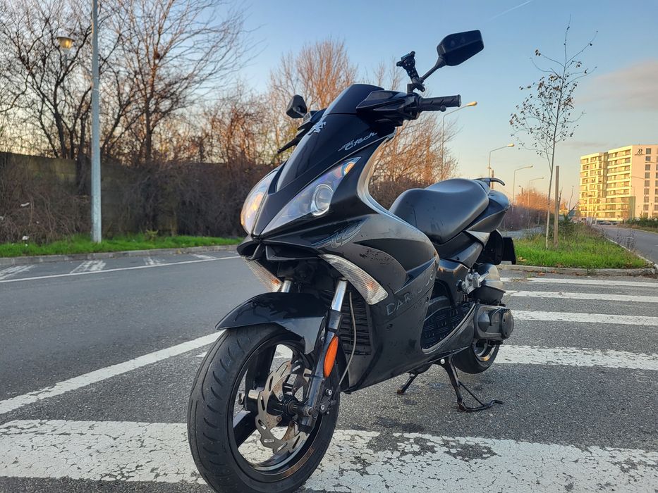Scuter 49cc Peugeot JetForce Racire apa - Prinde 80/90 km/h - Permis B