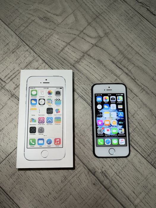Айфон 5s Silver 16Gb