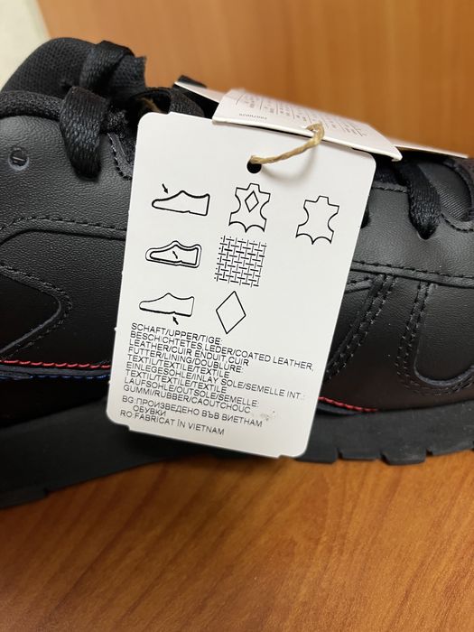 Кожаные кроссовки Reebok classic leather