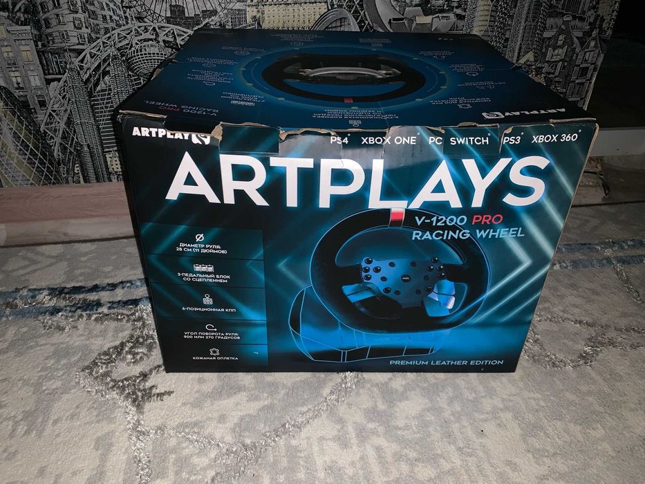 Игровой руль Artplays V-1200 Pro
