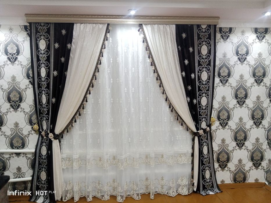 Ideal xolatda zal uchun parda  pena