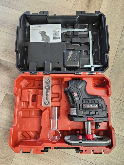 Нова акумулаторна фреза оберфреза Parkside Performance 12V с гаранция