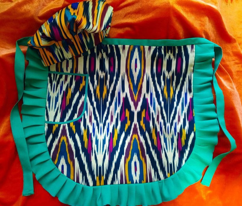 Фартук кухонный национальной расцветки в наличии и на заказ