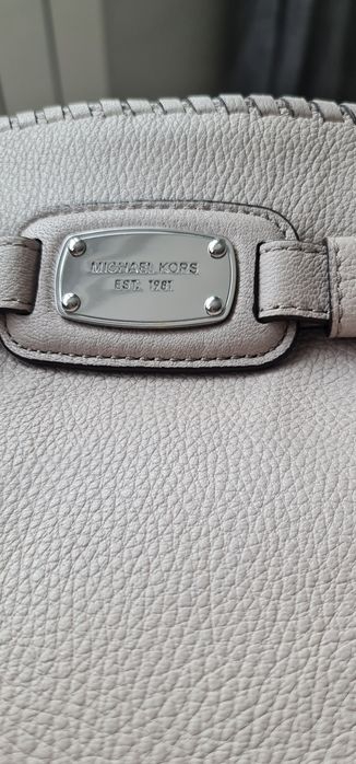 Geanta piele naturala Michael Kors Whipped Hamilton EW