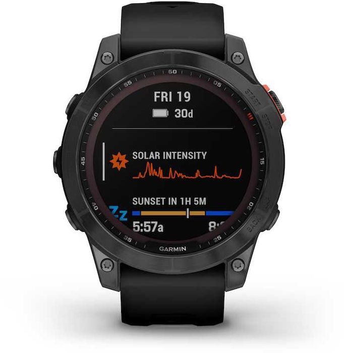 Garmin Fenix 7X Pro Solar GPS 51mm Graphite Band – Slate Grey