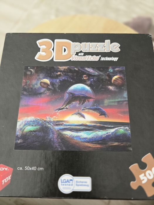 3D Пъзели 500 части