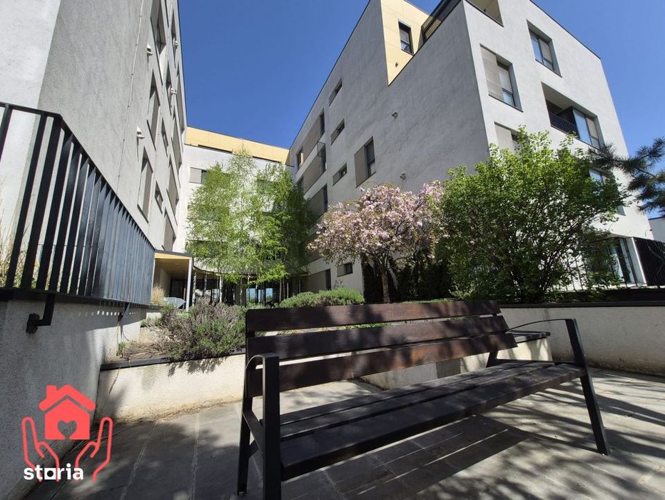 PIPERA PLAZA (Catted Residence Pipera)-2 camere, complet mobilat, parc