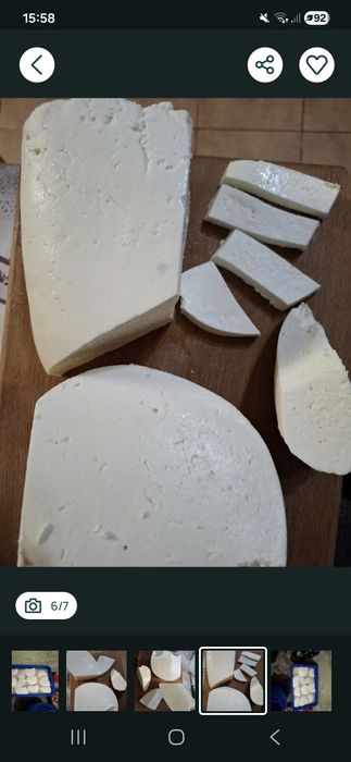 Brânză proaspătă capră naturală