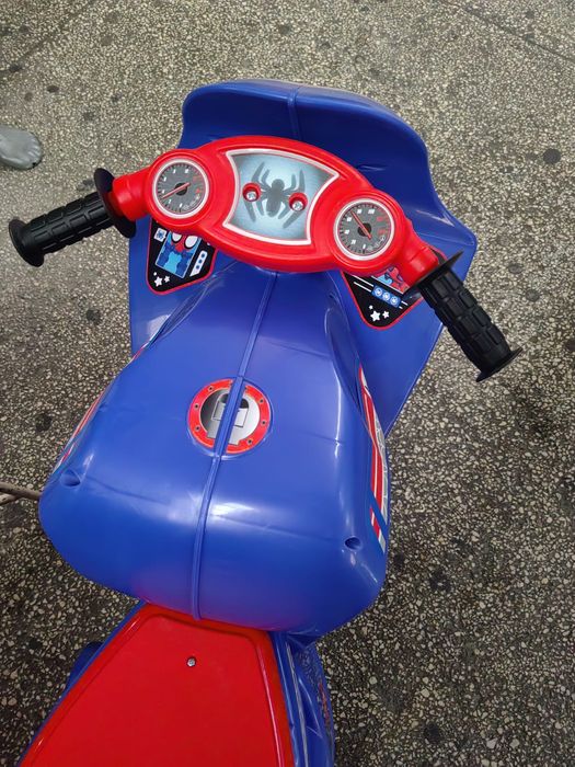Motocicleta fara pedale Spiderman