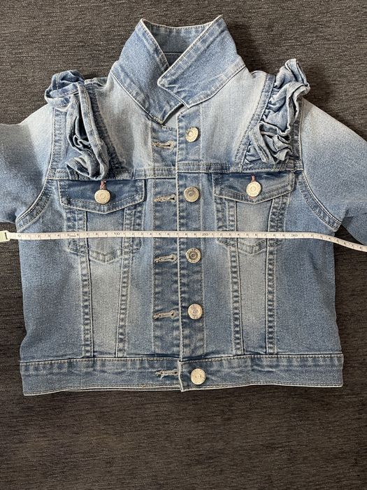 Дънкено яке за момиче