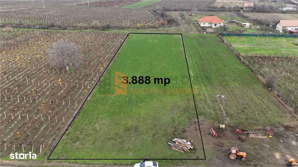 EXCLUSIVITATE! Teren intravilan in Merei Buzau