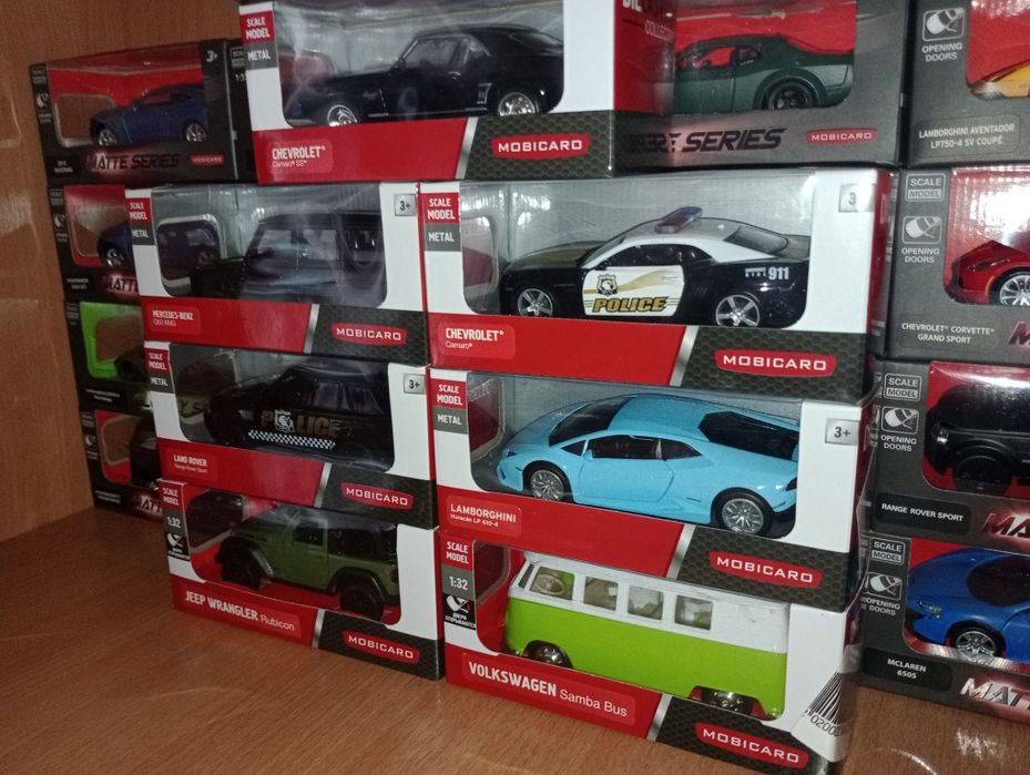 Модели машин в масштабе 1:32