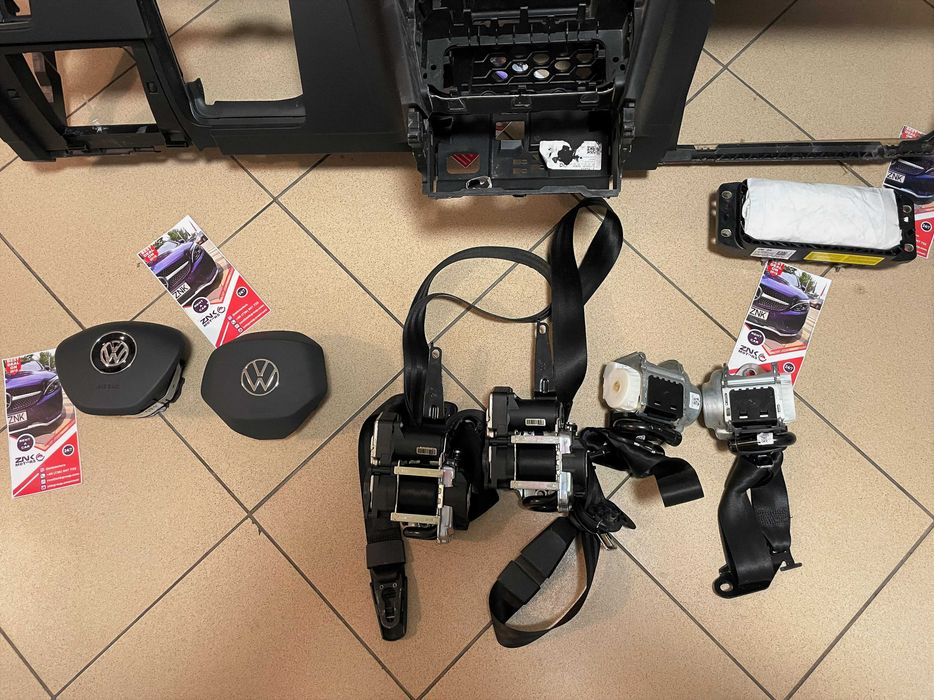 Volkswagen Passat B8 / Arteon - centuri siguranta fata - BEJ / Cream