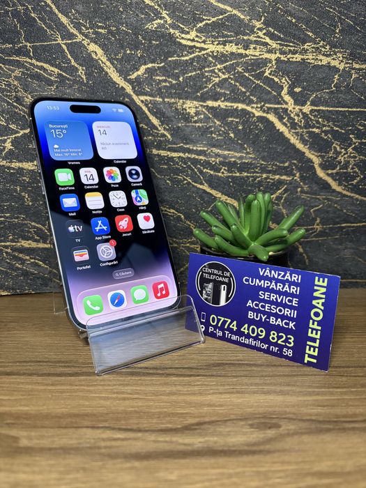 Iphone 14 Pro 128Gb / Garantie 2 ani Centrul de Telefoane / Rate