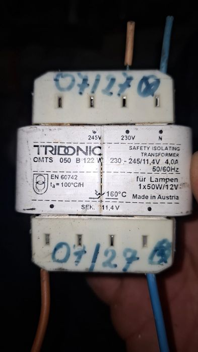 Продам понижающий трансформатор