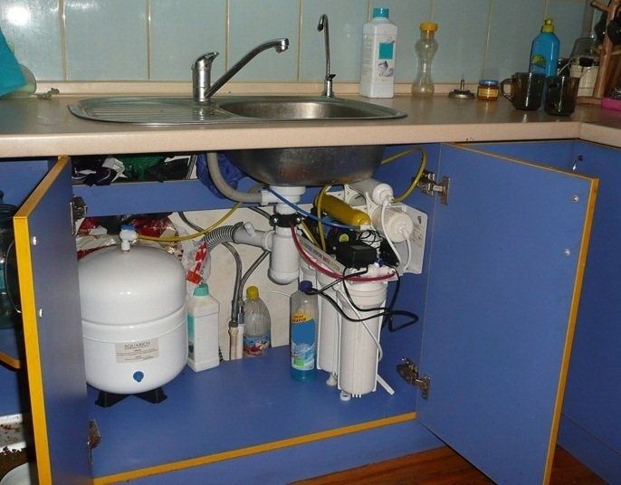 Как поменять фильтр под раковиной Продажа, установка и замена фильтров воды: 4 000 тг. - Фильтры для воды Астана н