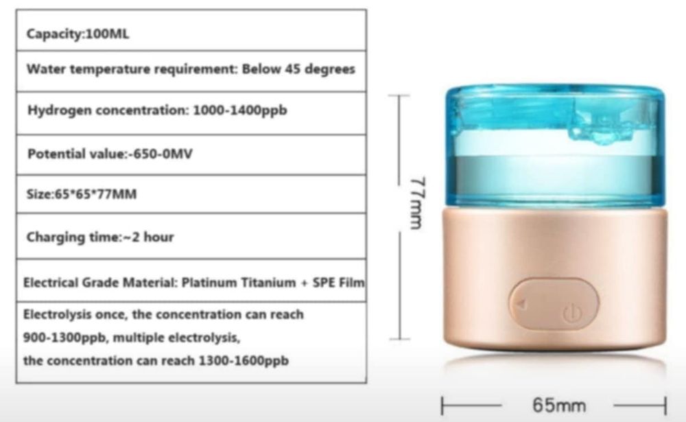 МиЙонизатор/генератор за водородна/алкална вода SPE/PEM 130 лв.