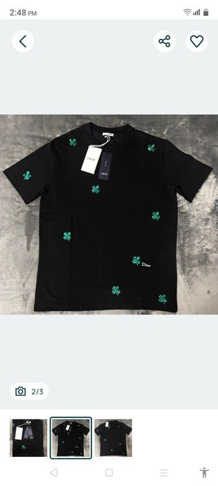 Vand tricou nou de barbati Dior