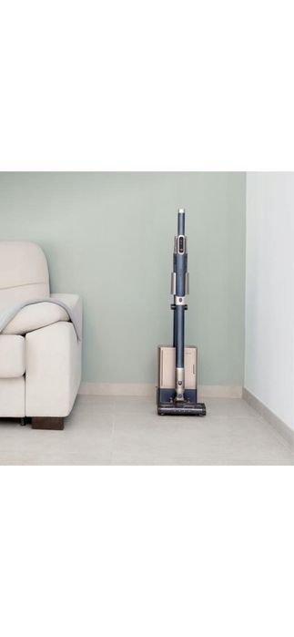 !Нова! Безжична Вертикална прахосмукачка Cecotec Scoba 2100 Station, 210W, 20kPa безжична 1.55кг със станция за самоизпразване