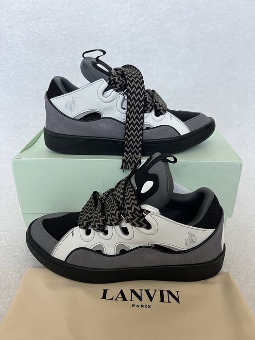 Lanvin Curb Black/ Grey 42