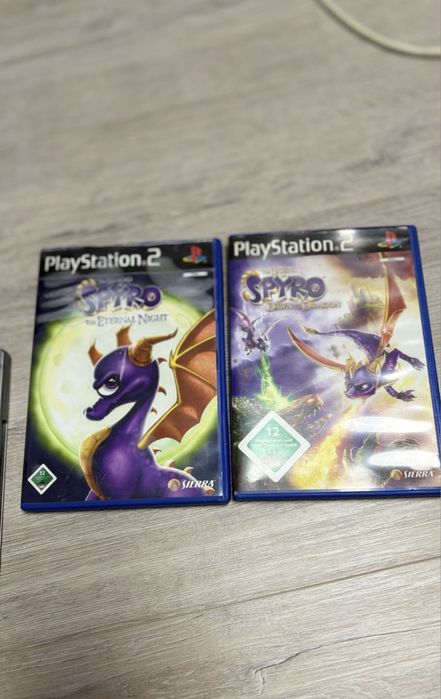 Joc Ps2 The Legend of Spyro Crash Bandicoot-Stare F Buna-Colectie-FIX