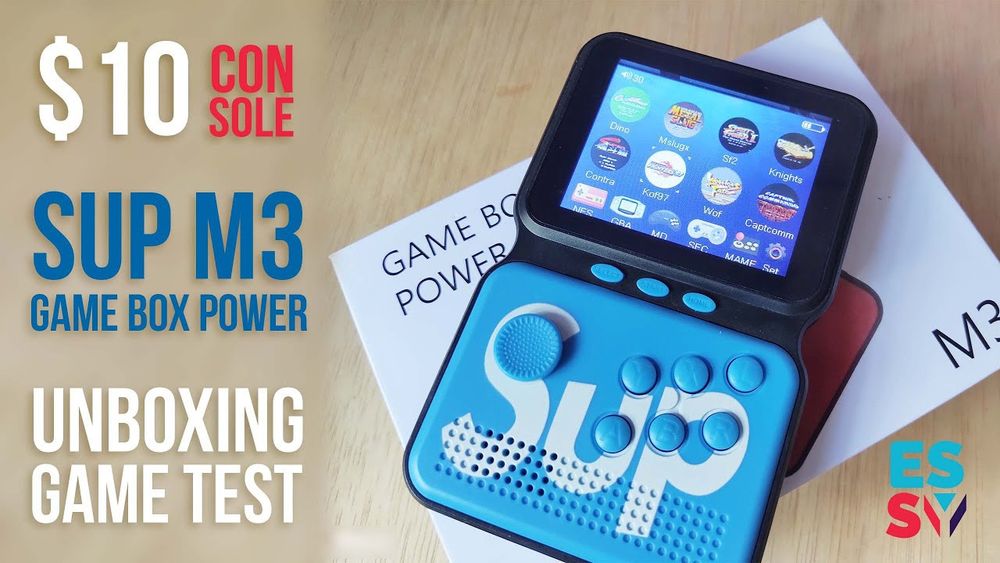 Портативная игровая приставка GAME BOX POWER M3