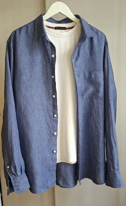 Льняная рубашка от Uniqlo