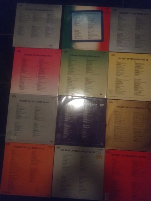 Vinyl-uri/ The Best of Italo-Disco/toata colectia vol 1-13