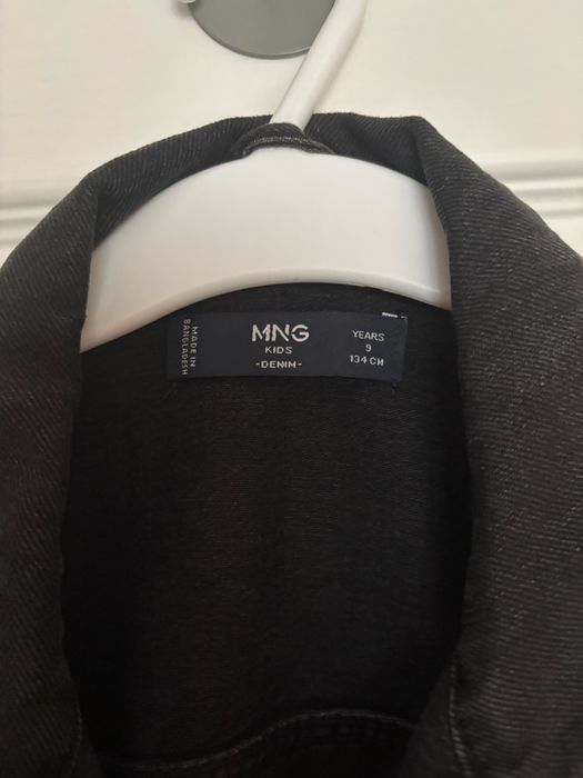 Детско дънково яке Mango