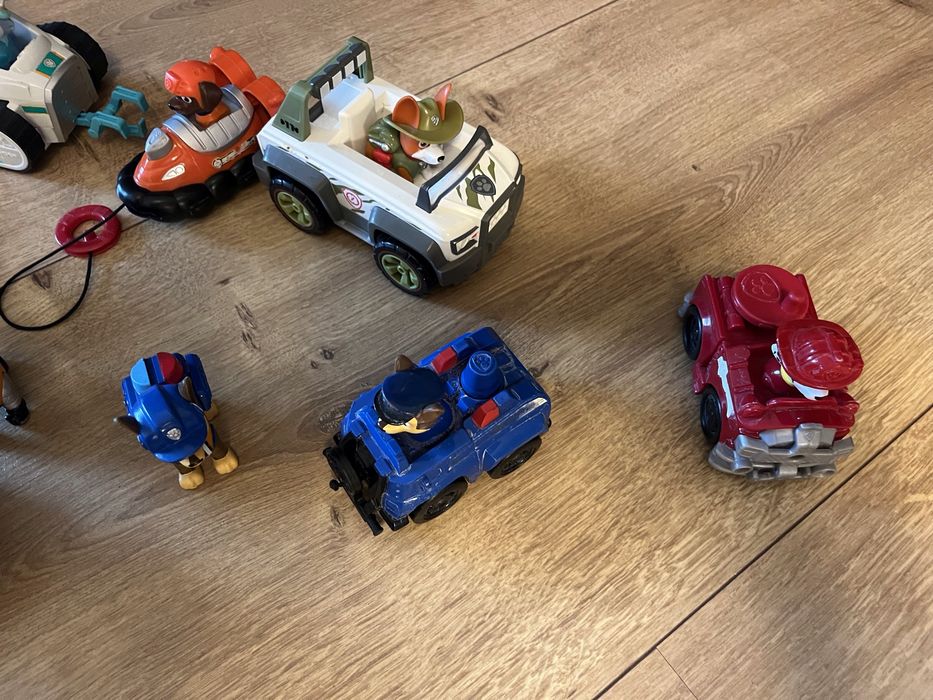 Set  Paw Patrol original - colectie vehicule + figurine
